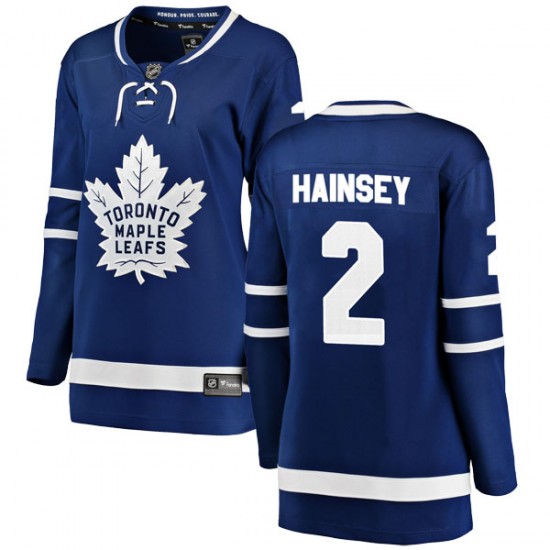 Fanatics Branded Ron Hainsey Toronto Maple Leafs Women's Breakaway Home Jersey - Blue
