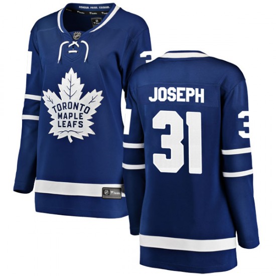 Fanatics Branded Curtis Joseph Toronto Maple Leafs Women's Breakaway Home Jersey - Blue