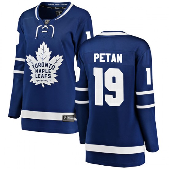 Fanatics Branded Nic Petan Toronto Maple Leafs Women's Breakaway Home Jersey - Blue