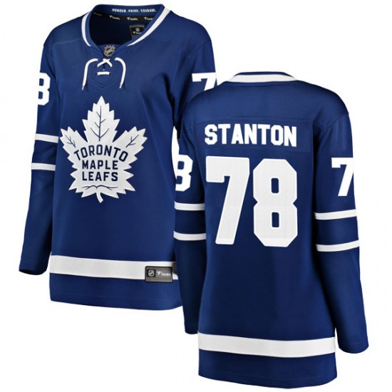 Fanatics Branded Ty Stanton Toronto Maple Leafs Women's Breakaway Home Jersey - Blue