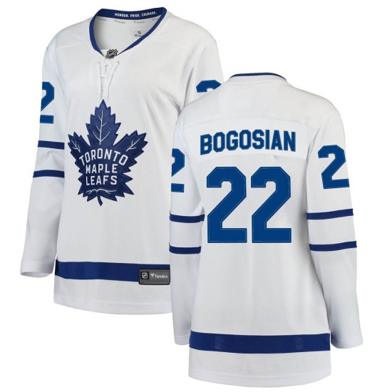 Fanatics Branded Zach Bogosian Toronto Maple Leafs Women's Breakaway Away Jersey - White