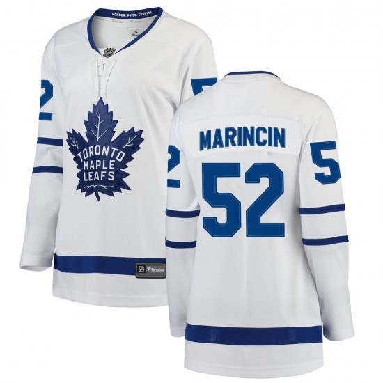 Fanatics Branded Martin Marincin Toronto Maple Leafs Women's Breakaway Away Jersey - White