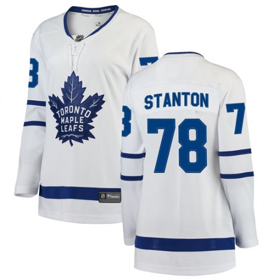 Fanatics Branded Ty Stanton Toronto Maple Leafs Women's Breakaway Away Jersey - White