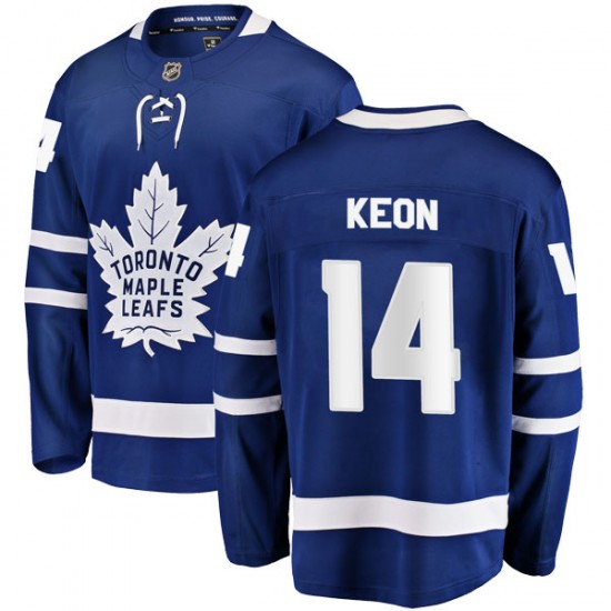 Fanatics Branded Dave Keon Toronto Maple Leafs Youth Breakaway Home Jersey - Blue
