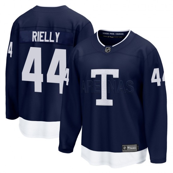 Fanatics Branded Morgan Rielly Toronto Maple Leafs Youth Breakaway 2022 Heritage Classic Jersey - Navy