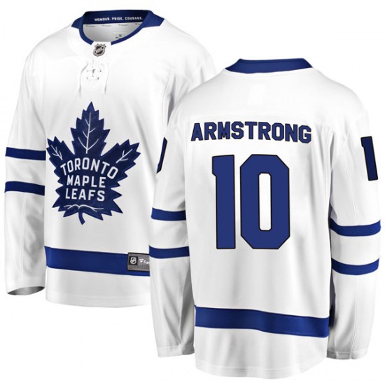 Fanatics Branded George Armstrong Toronto Maple Leafs Men's Breakaway Away Jersey - White