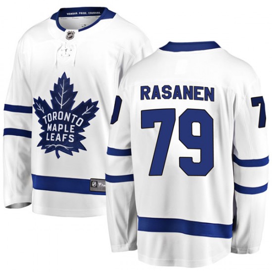 Fanatics Branded Eemeli Rasanen Toronto Maple Leafs Men's Breakaway Away Jersey - White
