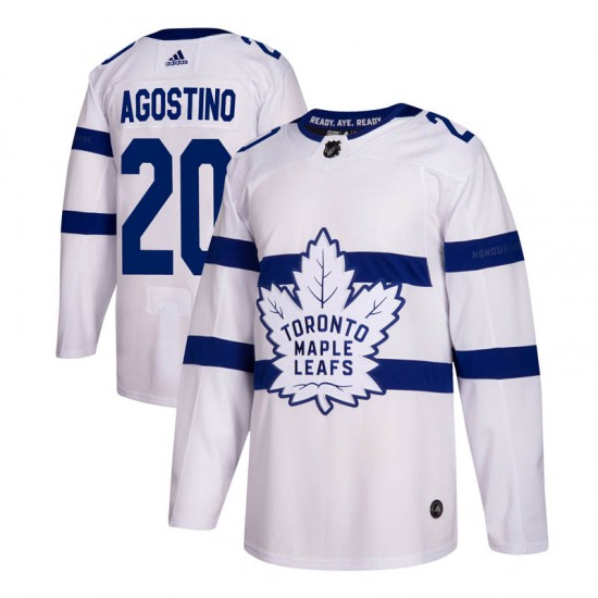 Adidas Kenny Agostino Toronto Maple Leafs Youth Authentic 2018 Stadium Series Jersey - White