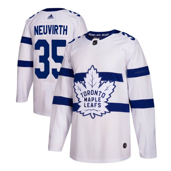 Adidas Michal Neuvirth Toronto Maple Leafs Youth Authentic 2018 Stadium Series Jersey - White