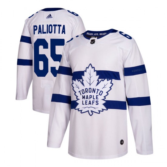 Adidas Michael Paliotta Toronto Maple Leafs Youth Authentic 2018 Stadium Series Jersey - White