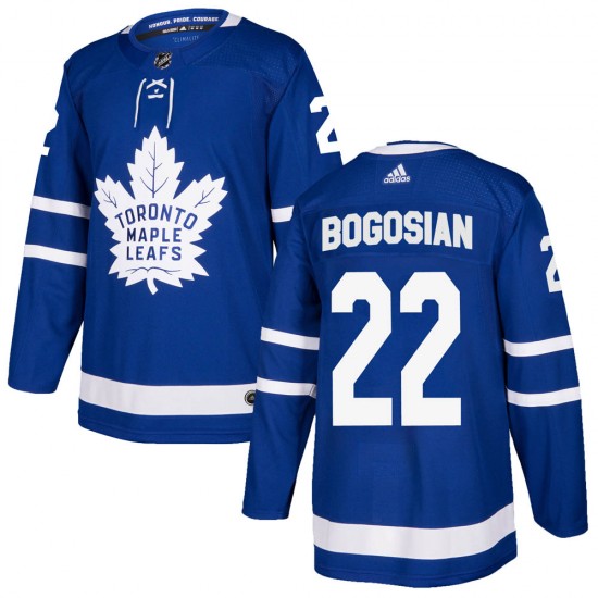 Adidas Zach Bogosian Toronto Maple Leafs Youth Authentic Home Jersey - Blue