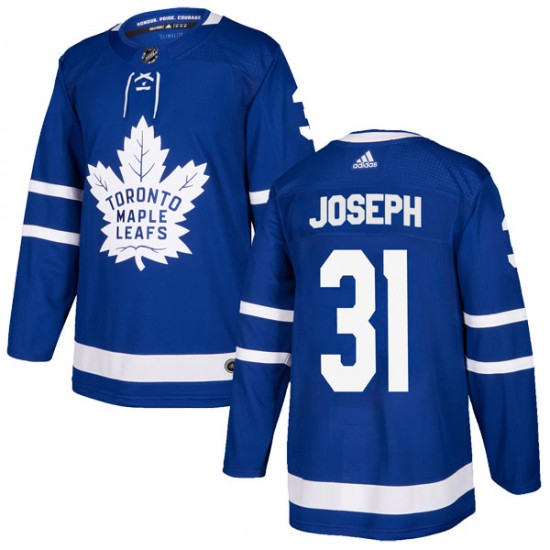 Adidas Curtis Joseph Toronto Maple Leafs Youth Authentic Home Jersey - Blue