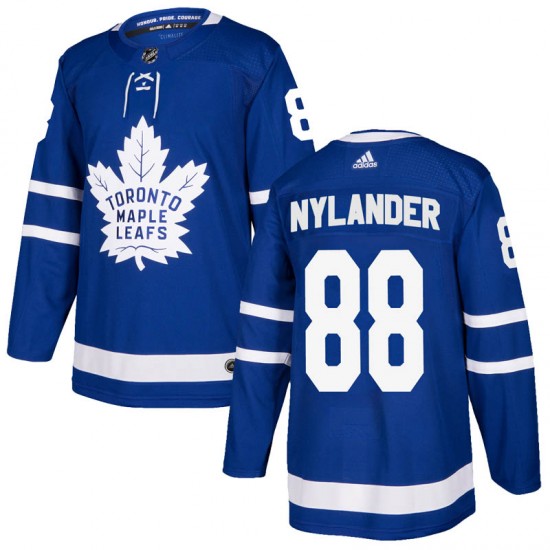 Adidas William Nylander Toronto Maple Leafs Youth Authentic Home Jersey - Blue