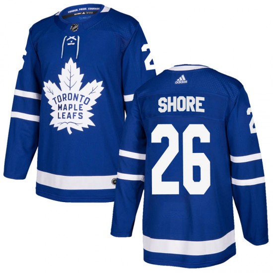 Adidas Nick Shore Toronto Maple Leafs Youth Authentic Home Jersey - Blue