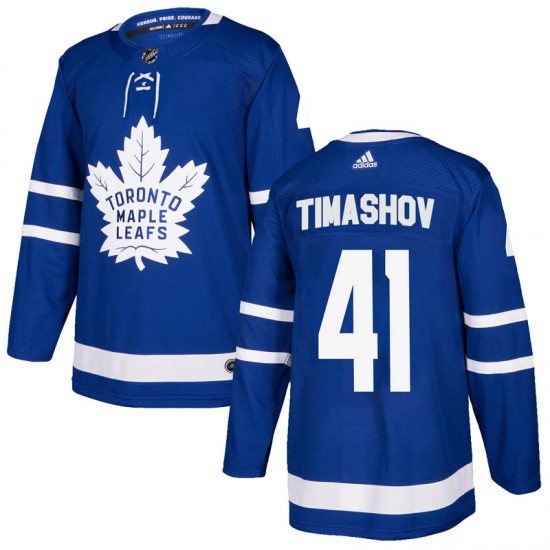 Adidas Dmytro Timashov Toronto Maple Leafs Youth Authentic Home Jersey - Blue