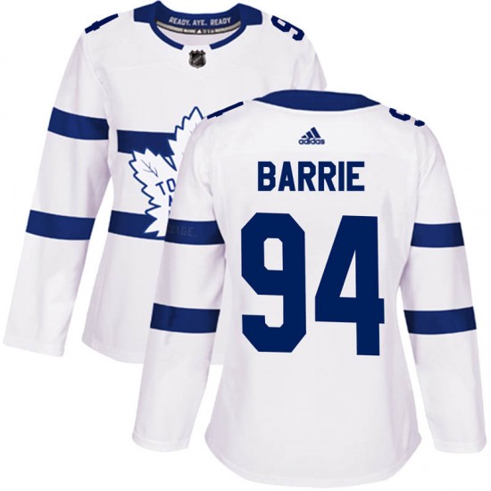 Adidas Tyson Barrie Toronto Maple Leafs Women's Authentic 2018 Stadium Series Jersey - White