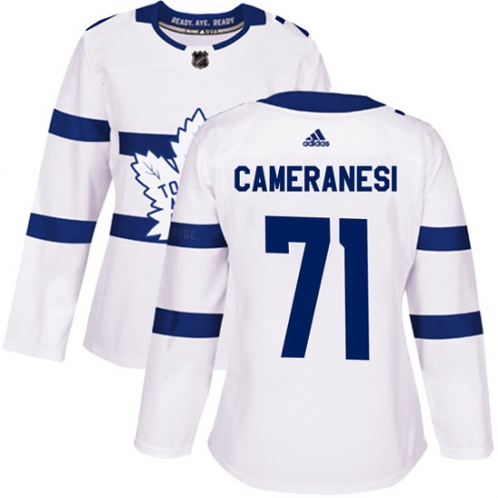 Adidas Tony Cameranesi Toronto Maple Leafs Women's Authentic 2018 Stadium Series Jersey - White
