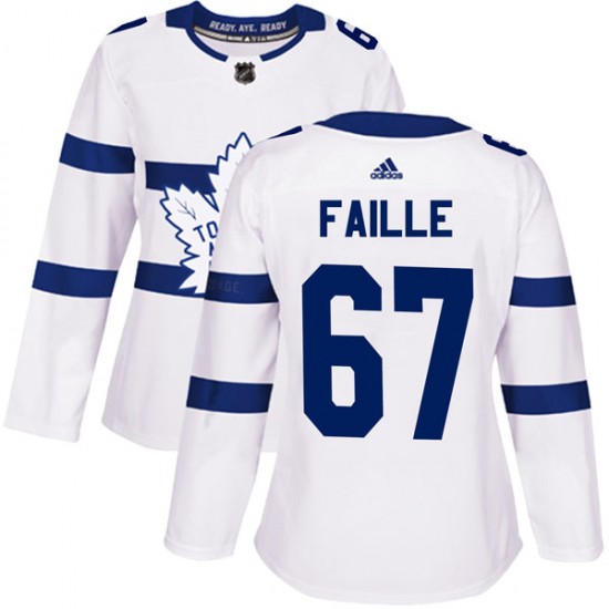 Adidas Eric Faille Toronto Maple Leafs Women's Authentic 2018 Stadium Series Jersey - White