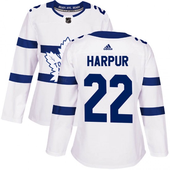 Adidas Ben Harpur Toronto Maple Leafs Women's Authentic 2018 Stadium Series Jersey - White