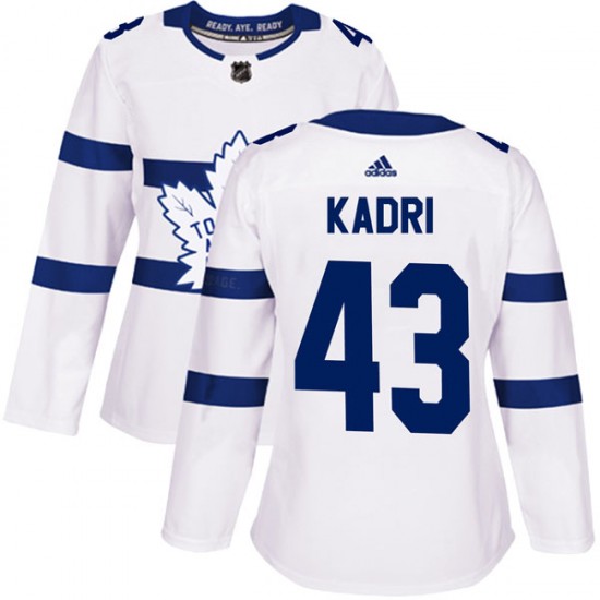Adidas Nazem Kadri Toronto Maple Leafs Women's Authentic 2018 Stadium Series Jersey - White