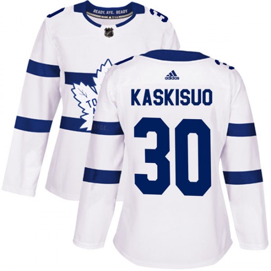 Adidas Kasimir Kaskisuo Toronto Maple Leafs Women's Authentic 2018 Stadium Series Jersey - White