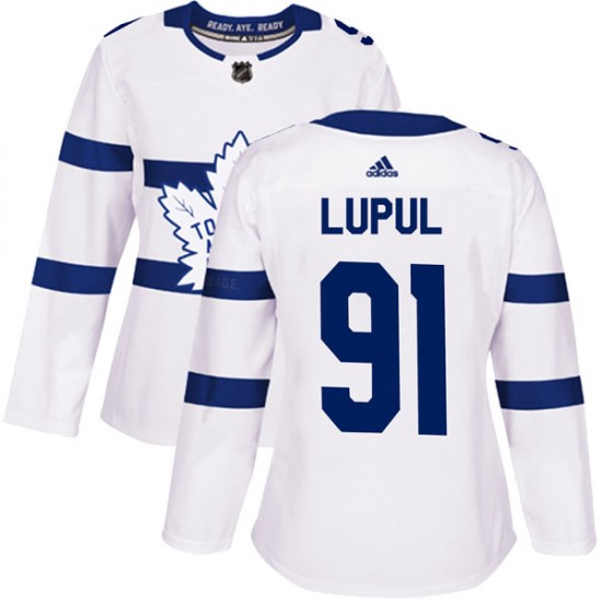 Adidas Joffrey Lupul Toronto Maple Leafs Women's Authentic 2018 Stadium Series Jersey - White