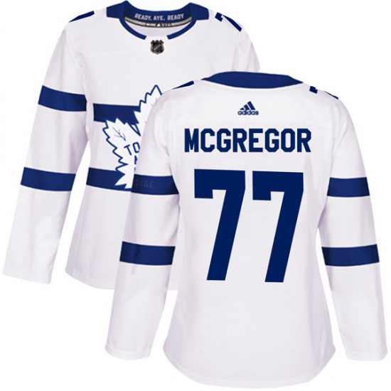 Adidas Ryan McGregor Toronto Maple Leafs Women's Authentic 2018 Stadium Series Jersey - White