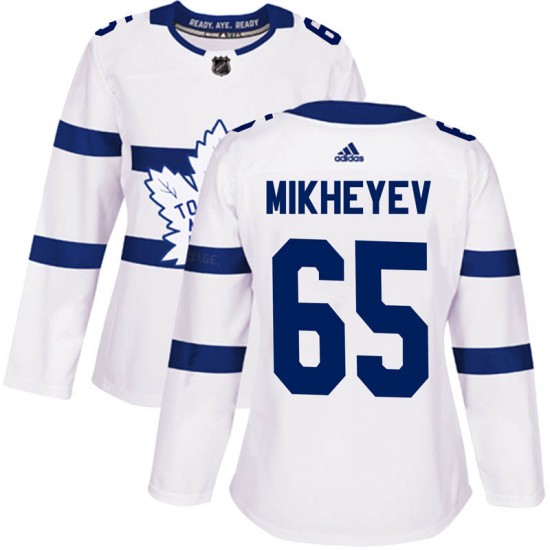 Adidas Ilya Mikheyev Toronto Maple Leafs Women's Authentic 2018 Stadium Series Jersey - White