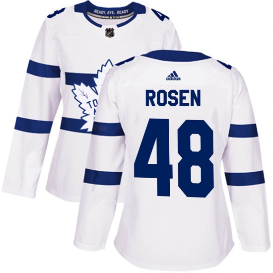 Adidas Calle Rosen Toronto Maple Leafs Women's Authentic 2018 Stadium Series Jersey - White
