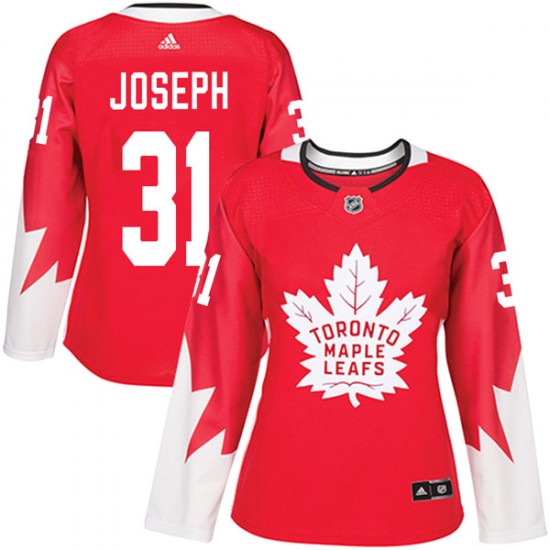 Adidas Curtis Joseph Toronto Maple Leafs Women's Authentic Alternate Jersey - Red