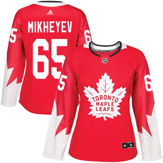 Adidas Ilya Mikheyev Toronto Maple Leafs Women's Authentic Alternate Jersey - Red