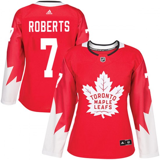 Adidas Gary Roberts Toronto Maple Leafs Women's Authentic Alternate Jersey - Red