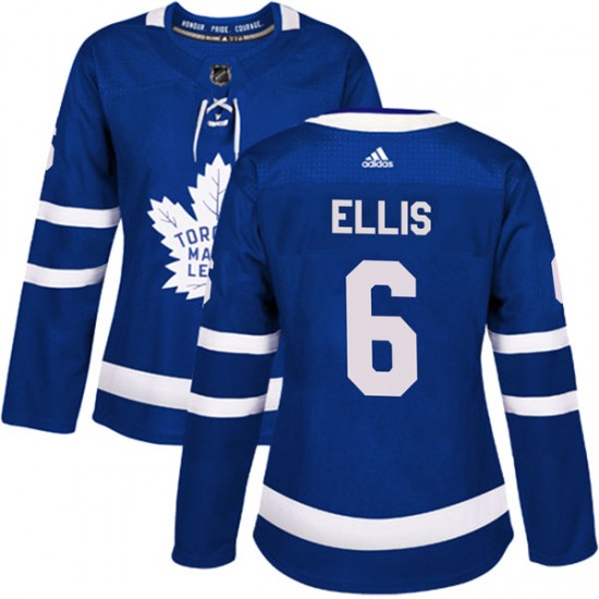 Adidas Ron Ellis Toronto Maple Leafs Women's Authentic Home Jersey - Blue
