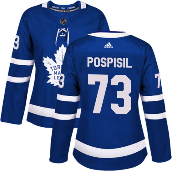 Adidas Kristian Pospisil Toronto Maple Leafs Women's Authentic Home Jersey - Blue