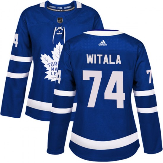 Adidas Chase Witala Toronto Maple Leafs Women's Authentic Home Jersey - Blue