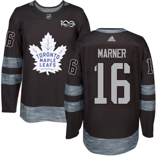 Adidas Mitchell Marner Toronto Maple Leafs Men's Authentic 1917- 100th Anniversary Jersey - Black