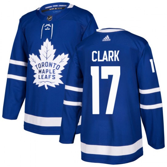 Adidas Wendel Clark Toronto Maple Leafs Men's Authentic Jersey - Blue