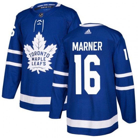 Adidas Mitchell Marner Toronto Maple Leafs Youth Authentic Home Jersey - Royal Blue