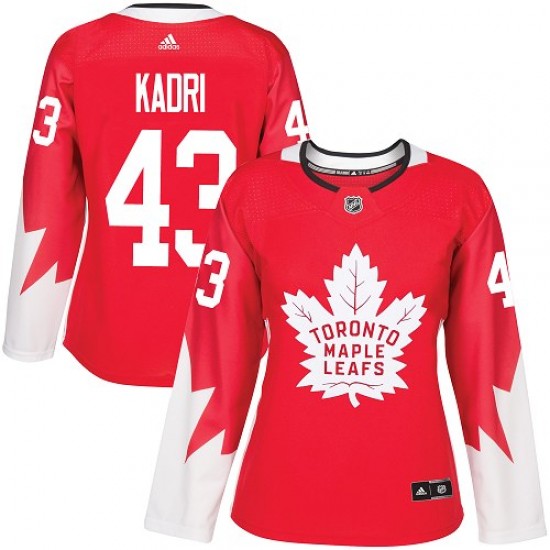 Adidas Nazem Kadri Toronto Maple Leafs Women's Authentic Alternate Jersey - Red