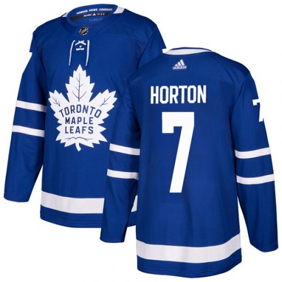 Adidas Tim Horton Toronto Maple Leafs Youth Authentic Home Jersey - Royal Blue