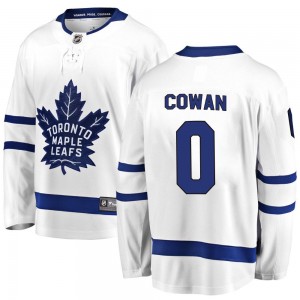 Fanatics Branded Easton Cowan Toronto Maple Leafs Youth Breakaway Away Jersey - White
