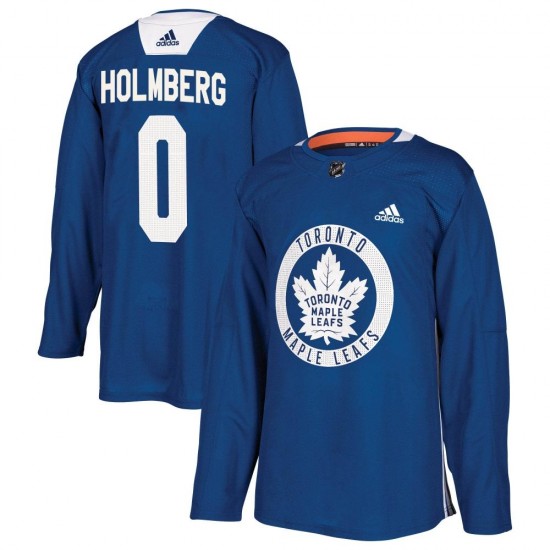 Adidas Pontus Holmberg Toronto Maple Leafs Youth Authentic Practice Jersey - Royal