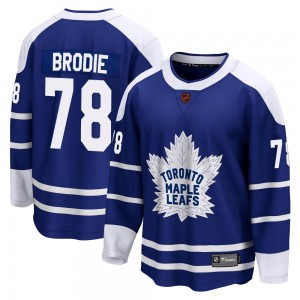 Fanatics Branded TJ Brodie Toronto Maple Leafs Men's Breakaway Special Edition 2.0 Jersey - Royal