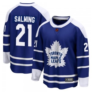 Fanatics Branded Borje Salming Toronto Maple Leafs Men's Breakaway Special Edition 2.0 Jersey - Royal