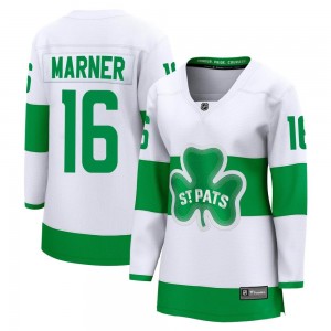 Fanatics Branded Mitch Marner Toronto Maple Leafs Women's Premier Breakaway St. Patricks Alternate Jersey - White