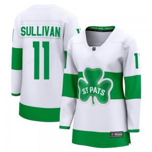 Fanatics Branded Steve Sullivan Toronto Maple Leafs Women's Premier Breakaway St. Patricks Alternate Jersey - White