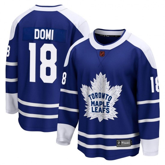 Fanatics Branded Max Domi Toronto Maple Leafs Youth Breakaway Special Edition 2.0 Jersey - Royal