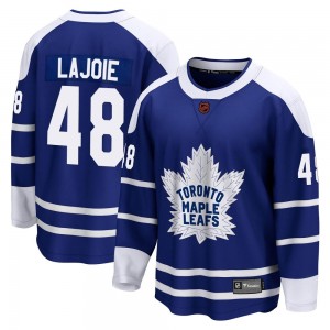 Fanatics Branded Maxime Lajoie Toronto Maple Leafs Youth Breakaway Special Edition 2.0 Jersey - Royal