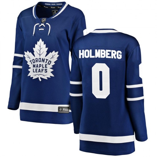 Fanatics Branded Pontus Holmberg Toronto Maple Leafs Women's Breakaway Home Jersey - Blue