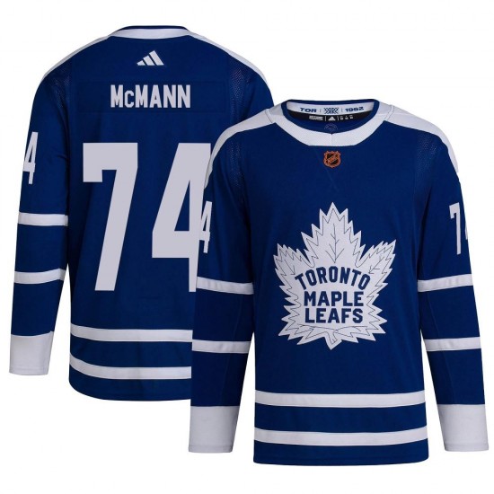 Adidas Bobby McMann Toronto Maple Leafs Youth Authentic Reverse Retro 2.0 Jersey - Royal